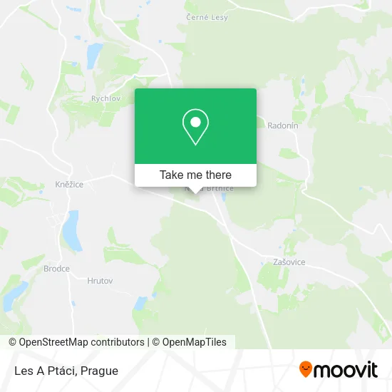 Карта Les A Ptáci