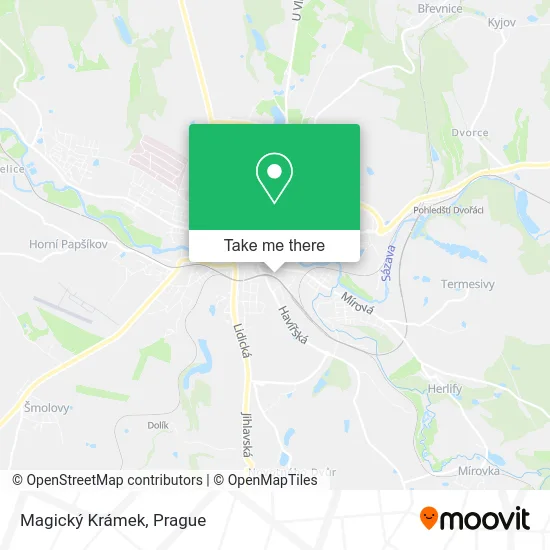 Карта Magický Krámek