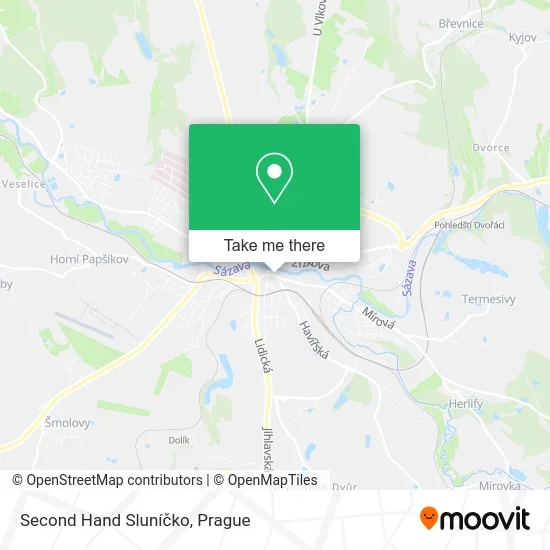 Карта Second Hand Sluníčko