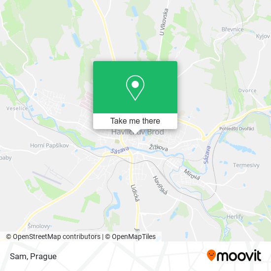 Карта Sam