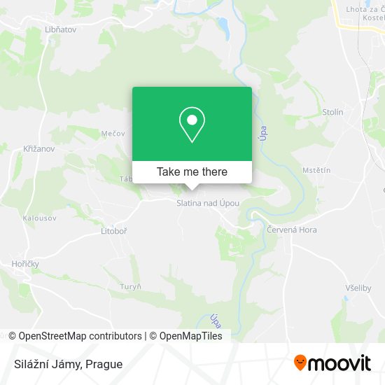 Silážní Jámy map