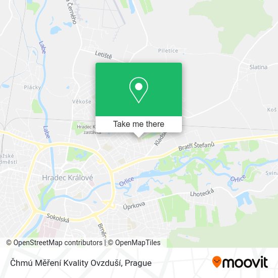 Čhmú Měření Kvality Ovzduší map