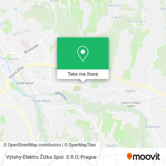 Výtahy-Elektro Žižka Spol. S R.O map