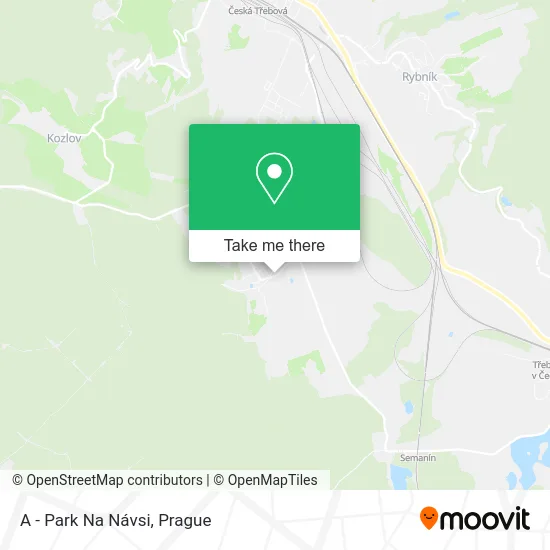 Карта A - Park Na Návsi