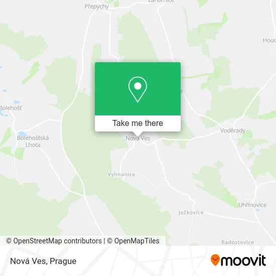 Карта Nová Ves