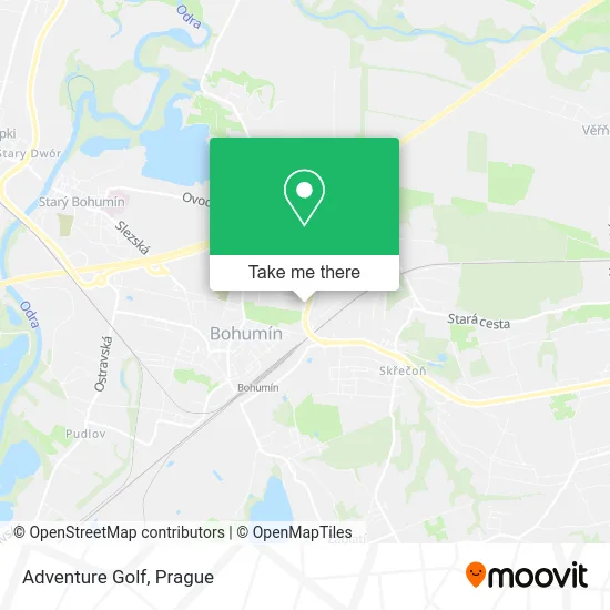Карта Adventure Golf
