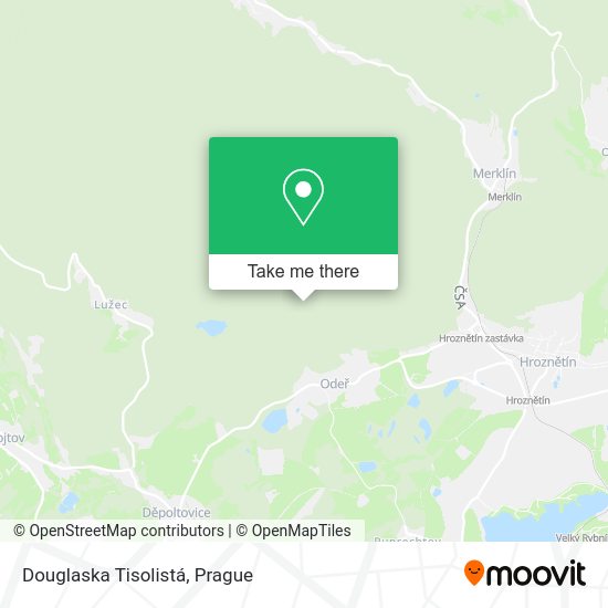 Карта Douglaska Tisolistá