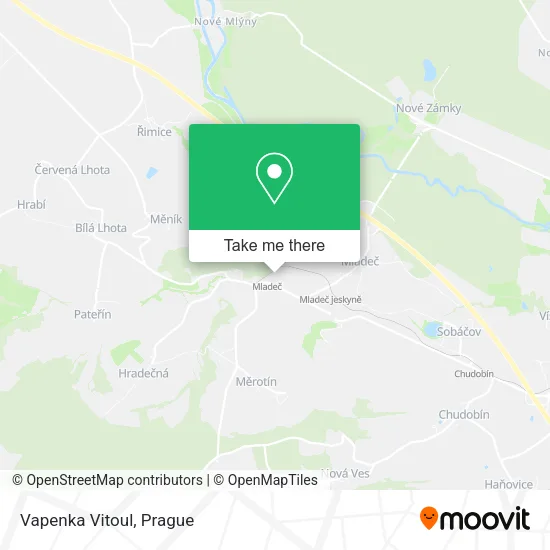Карта Vapenka Vitoul