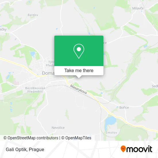 Gali Optik map