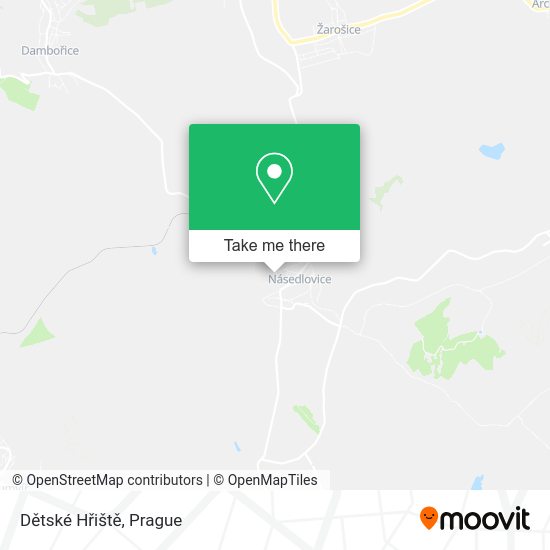 Dětské Hřiště map
