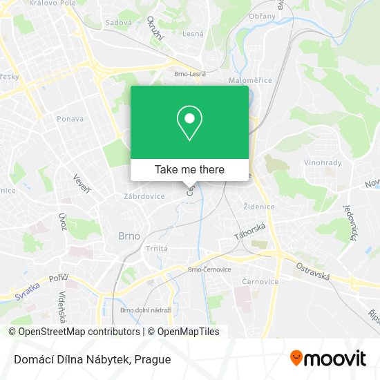 Domácí Dílna Nábytek map