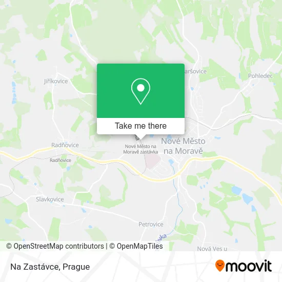 Карта Na Zastávce