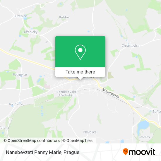 Nanebevzetí Panny Marie map