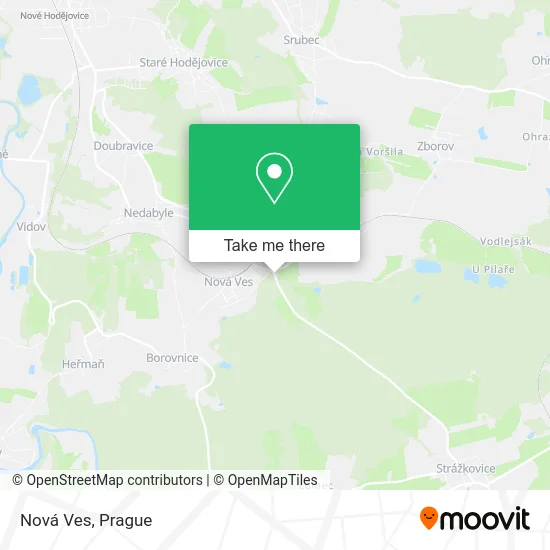 Карта Nová Ves