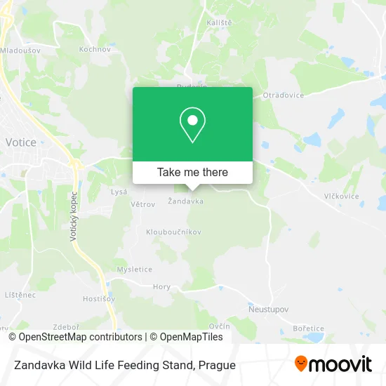 Карта Zandavka Wild Life Feeding Stand