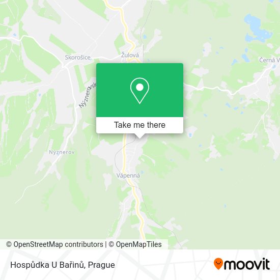 Hospůdka U Bařinů map