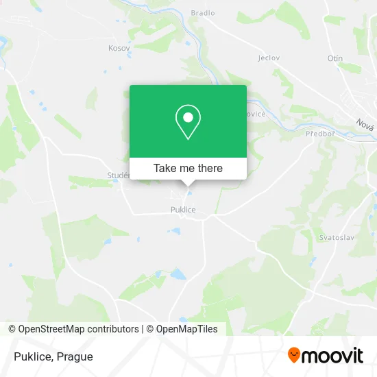 Карта Puklice