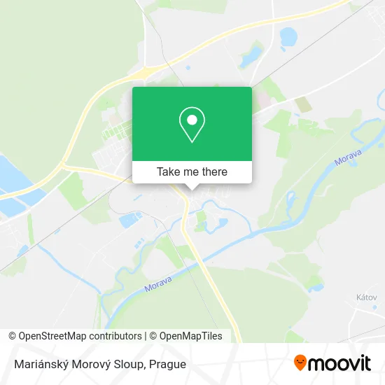 Карта Mariánský Morový Sloup