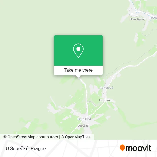 Карта U Šebečků