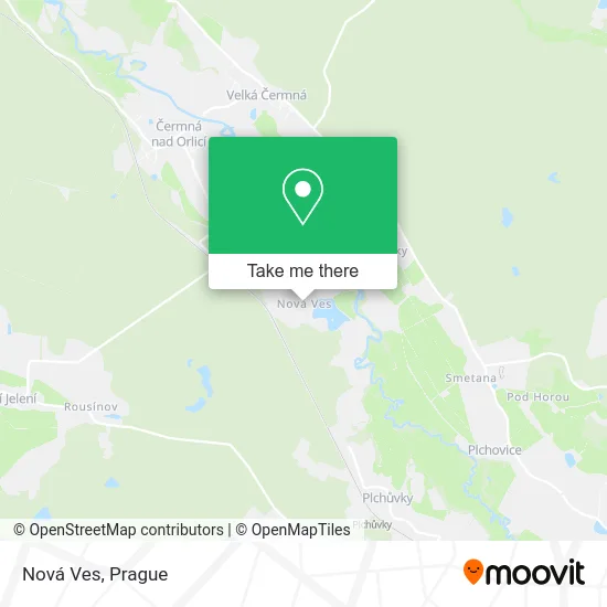 Карта Nová Ves