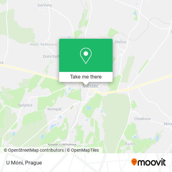 Карта U Móni