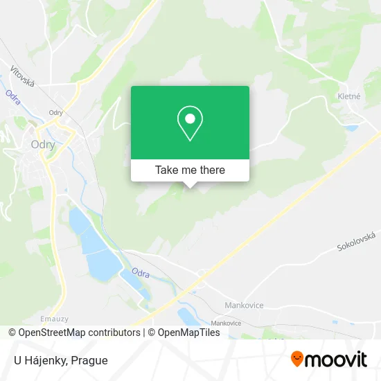 Карта U Hájenky