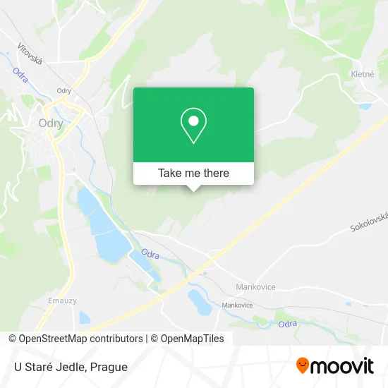 Карта U Staré Jedle