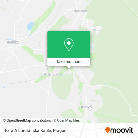 Fara A Loretánská Kaple map