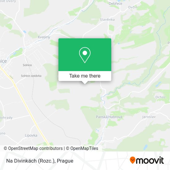Карта Na Divinkách (Rozc.)
