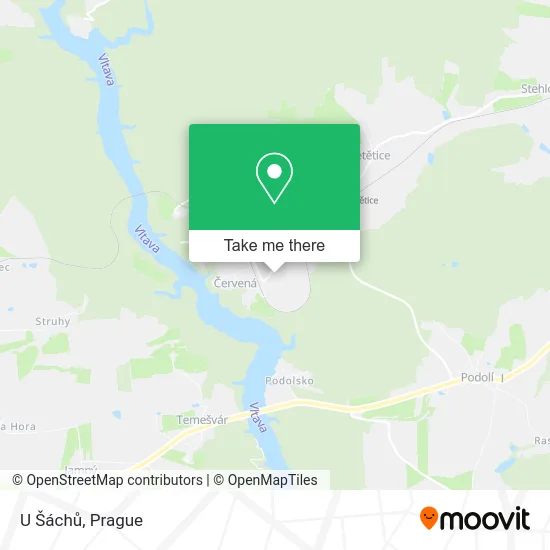 Карта U Šáchů