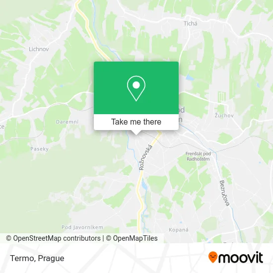 Карта Termo