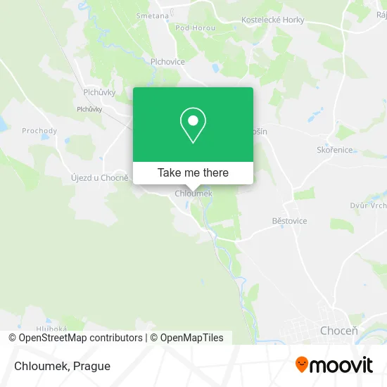 Карта Chloumek