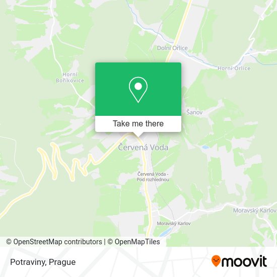 Карта Potraviny