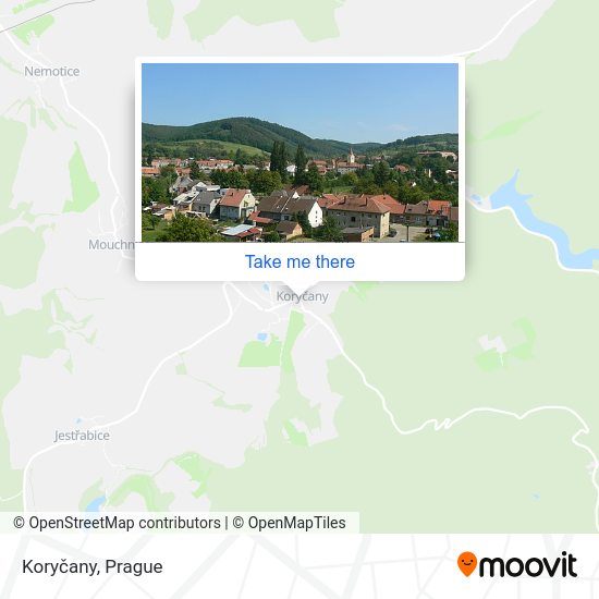 Карта Koryčany