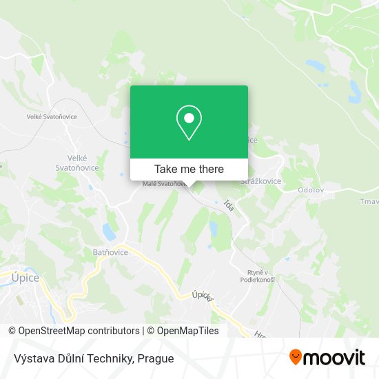 Výstava Důlní Techniky map