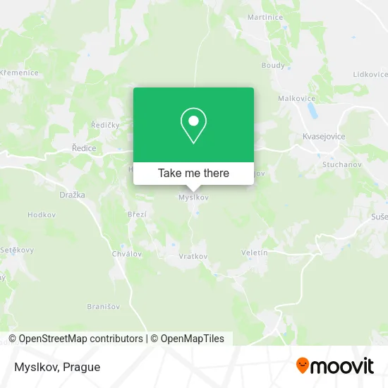 Карта Myslkov