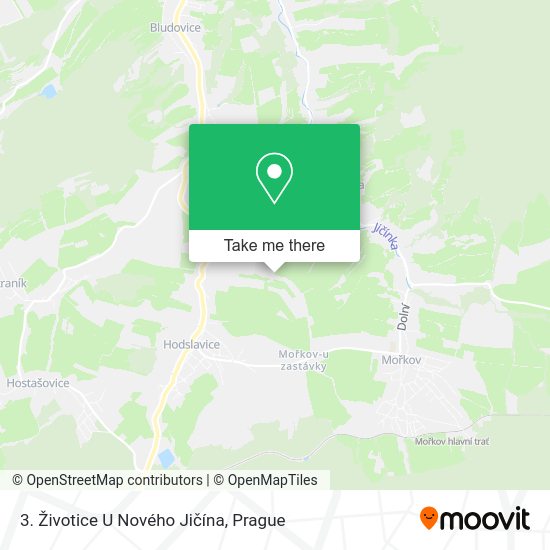 3. Životice U Nového Jičína map