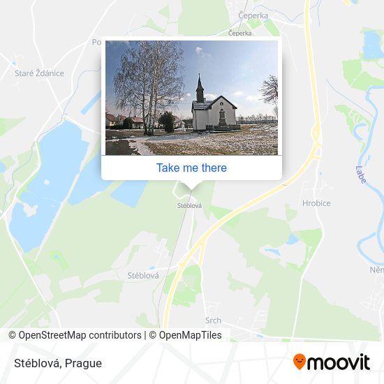 Карта Stéblová