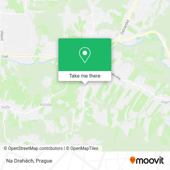 Карта Na Drahách