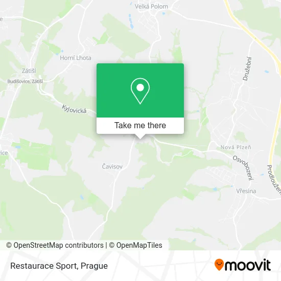 Карта Restaurace Sport