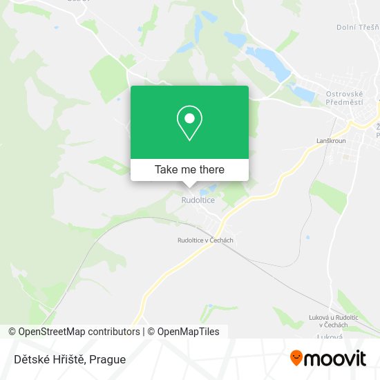 Dětské Hřiště map