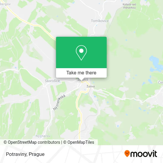 Карта Potraviny
