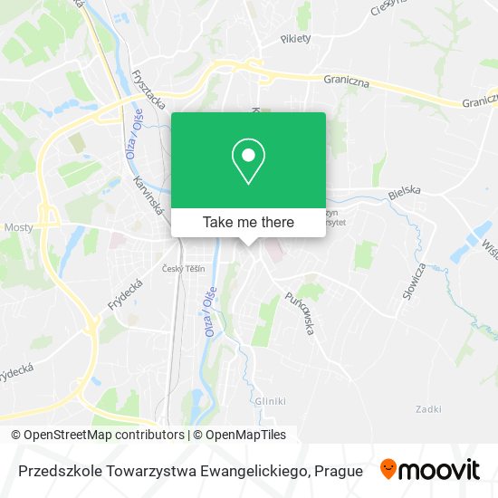 Przedszkole Towarzystwa Ewangelickiego map