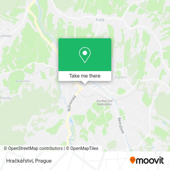 Hračkářství map