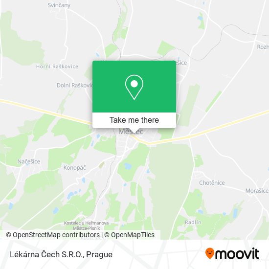 Lékárna Čech S.R.O. map