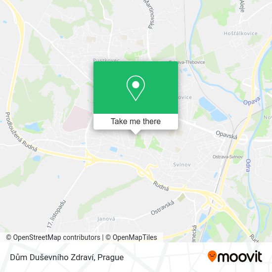 Dům Duševního Zdraví map