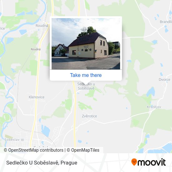 Sedlečko U Soběslavě map