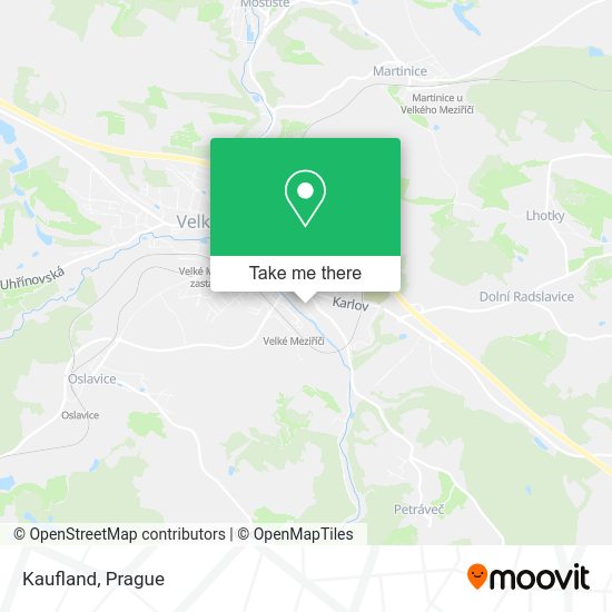 Kaufland map