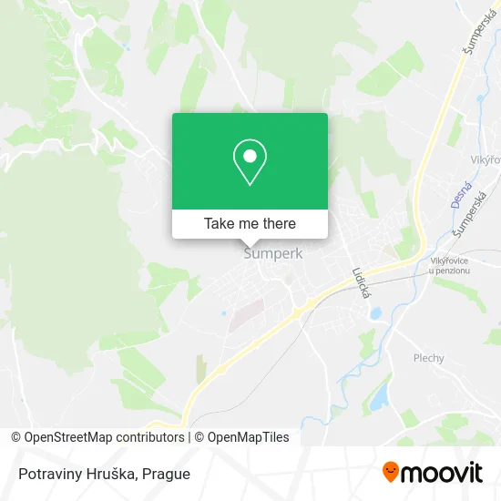 Карта Potraviny Hruška