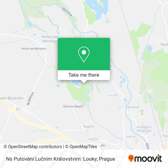Ns Putování Lučním Královstvím: Louky map
